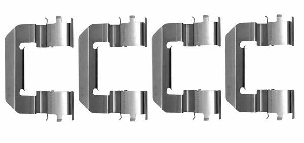 Textar Brake Pad Fitting Kit - 82541100