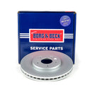 Borg & Beck Brake Disc Single Part No -BBD6013S