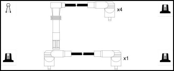 ElectroSpark Ignition Lead Set - OEK652