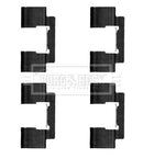 Borg & Beck Fitting Kit - Pads Part No -BBK1383