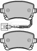 Borg & Beck Rear Brake Pad Set -BBP1939