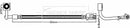 Borg & Beck Brake Hose Part No -BBH8091