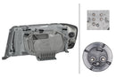 HELLA 1LJ 007 219-381 Halogen-Headlight - right - for e.g. Mercedes-Benz E-Class (W124)