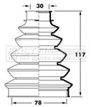 First Line Cv Joint Boot Kit Part No -FCB6070