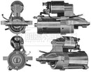 Borg & Beck Starter Motor Part No -BST2164