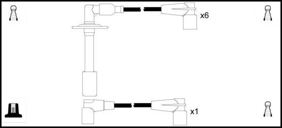 ElectroSpark Ignition Lead Set - OEK427