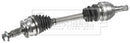 Borg & Beck Driveshaft - LH - BDS1717