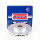 Borg & Beck Brake Disc Single Part No -BBD5765S