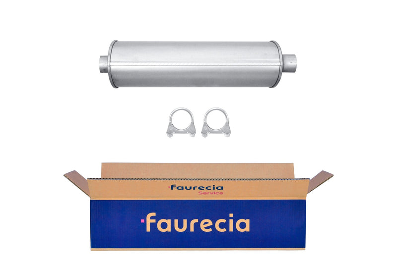 FAURECIA 8LD 366 036-061 Rear Muffler - Easy2Fit® Kit - fits MITSUBISHI COLT III