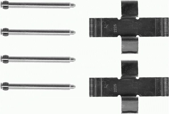 Mintex Brake Fitting Kit fits -Alfa Romeo Morgan Opel Vauxhall MBA916 (also fits other vehicles)