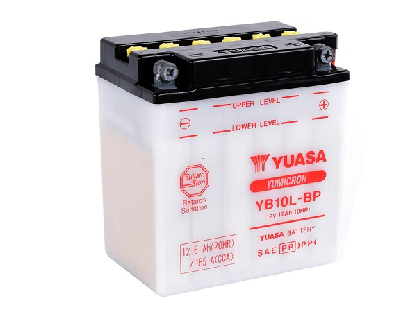 YB10L-BP (DC) 12V Yuasa Yumicron Motorcycle Battery