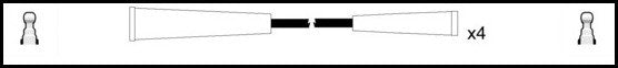 ElectroSpark Ignition Lead Set - OEK209