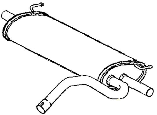 Klarius VO469P - Box With Tail Pipe