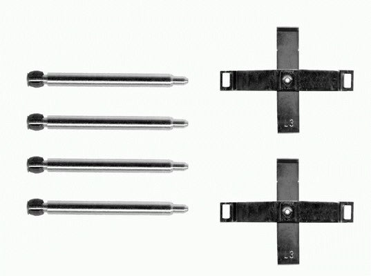 Mintex Brake Fitting Kit fits -Opel Vauxhall MBA1271 (also fits other vehicles)