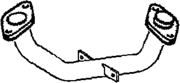 Klarius HA376W - Centre Pipe  - Fits Honda Civic 1.8i