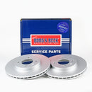 Borg & Beck Brake Disc Pair Part No -BBD4925