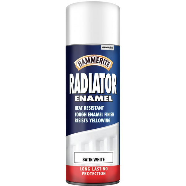 Hammerite 5092847 adiator Enamel Satin White Aero 400ml