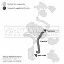First Line Turbo Hose Part No -FTH1376