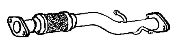 Klarius KA75A - Front Pipe  - Fits Kia Rio 1.4