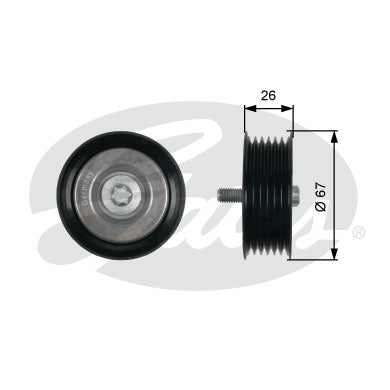 Gates DriveAlign Idler Pulley - T36438