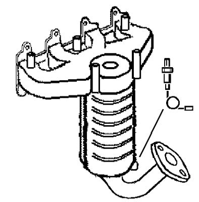 Klarius 322000 - Catalyst Type Approved Withpip  - Fits Ford Fiesta 1.3i