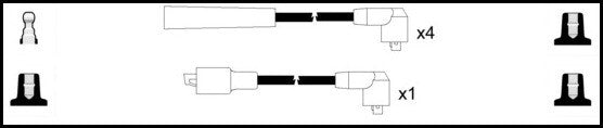 ElectroSpark Ignition Lead Set - OEK061