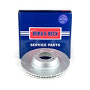 Borg & Beck Brake Disc Single Part No -BBD6142S