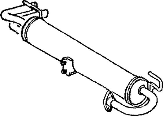 Klarius TY242G - Box With Tail Pipe