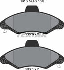 Textar Brake Pad Set - 2330002