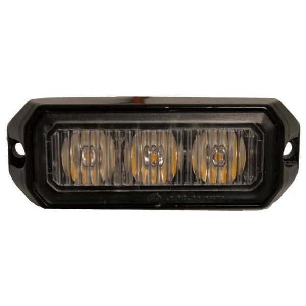 12/24V Amber Led Strobe Lamp 3X3W