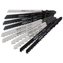 Draper 10pc J/S Blade Set Wood CUT - 81735