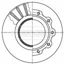 Borg & Beck Brake Disc - BBD32617