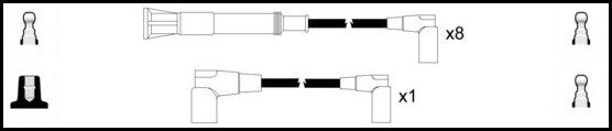 ElectroSpark Ignition Lead Set - OEK1006