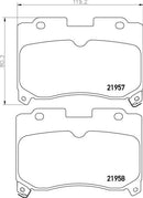 Mintex Brake Pad Set fits -Toyota MDB1838 (also fits other vehicles)