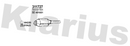 Klarius 311727 - Catalyst Type Approved  - Fits Ford Galaxy 1.9TDi