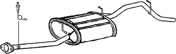Klarius SZ114H - Box With Tail Pipe