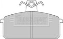 Borg & Beck Brake Pad  - BBP1348