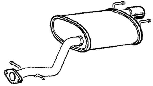 Klarius TY638A - Box With Tail Pipe