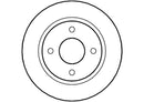 Disctech Brake Disc - Fits Nissan - ABD2007 - Front Axle