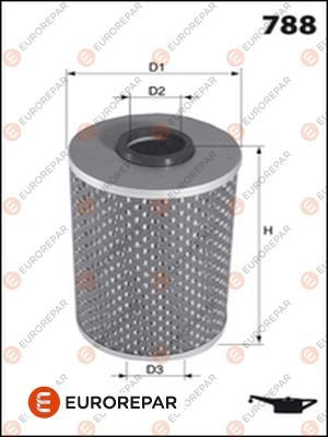 Eurorepar Oil Filter - E149212