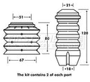 First Line Strut Protection Kit Part No -FPK7048