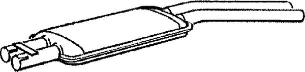 Klarius MZ61X - Box With Centre Pipe