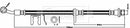 Borg & Beck Brake Hose Part No -BBH8230