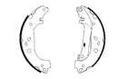 Bosch Brake Shoe Bs887 Part No - 0986487667