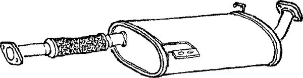 Klarius GM274A - Box With Centre Pipe