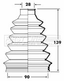 First Line Cv Joint Boot Kit Part No -FCB6085