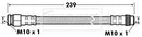 Borg & Beck Brake Hose Part No -BBH7531