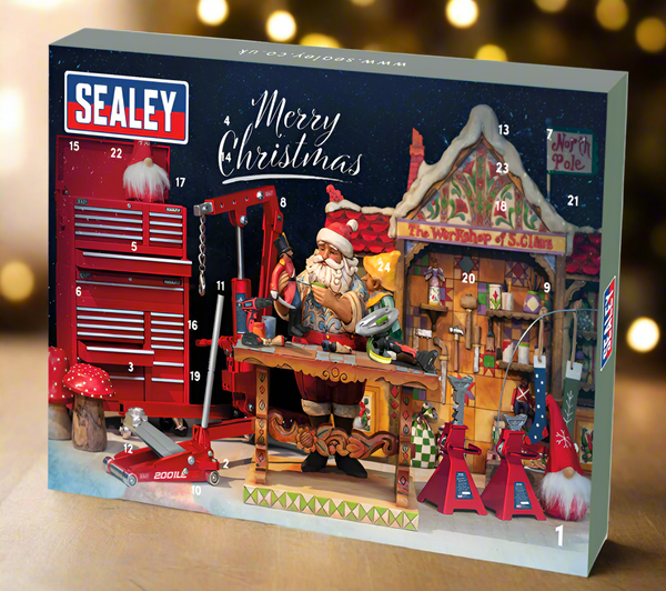 Sealey 35 Piece Ratchet, Socket & Bit Set Advent Calendar