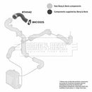 Borg & Beck Turbo Hose Part No -BTH1142