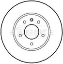Borg & Beck Brake Disc Pair Part No -BBD5141